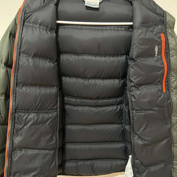 Columbia Women’s Green & Black Sunrise Peak 700 Down Ski Snow Jacket XS - Picture 5 of 13